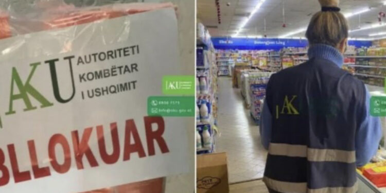 AKU gjobit biznese në Durrës, Elbasan dhe Kukës për ushqim të pasigurt