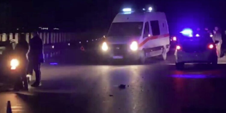 Aksident zinixhir në rrethrrotullimin e Saukut, dyshohet për 11 makina të përplasura