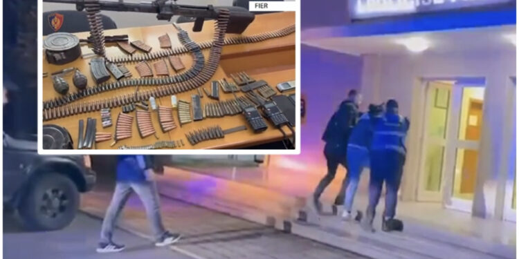 I armatosur “kokë e këmbë”, policia i gjen “bunkerin” sekret fierakut