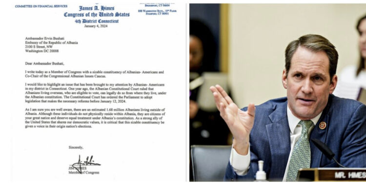 Kongresmeni amerikan i dërgon letër ambasadorit shqiptar në SHBA, ja çfarë i kërkon