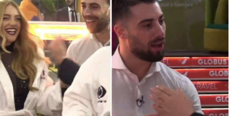 VIDEO/ Dy banorë filluan të flirtojnë vetëm pak orë pas futjes në BBVip