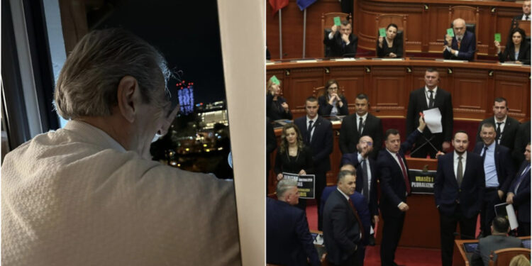 Berisha flet nga ballkoni për ngjarjet në parlament: Ishte një ditë beteje