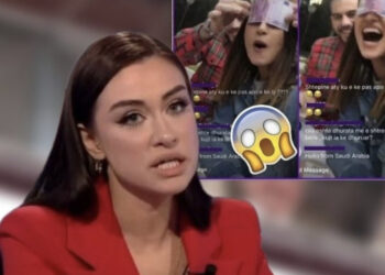 I publikuan videon me djalin e Fullanit që i ngjiste 500-en e eurove në ballë, reagon gazetarja