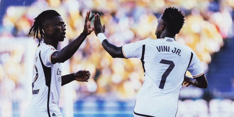 Vinicius Jr dhe Tchouameni i japin fitoren Real Madrd / “Los Blancos” shohin veten në krye të tabelës
