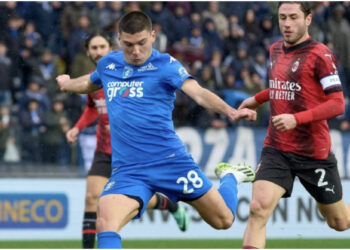 Milan merr një fitore komode në transfertë ndaj Empolit