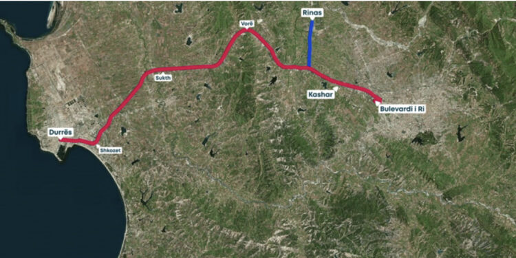 Zgjerim sistemit hekurudhor – Në 2024 përfundon linja Tiranë-Durrës-Rinas