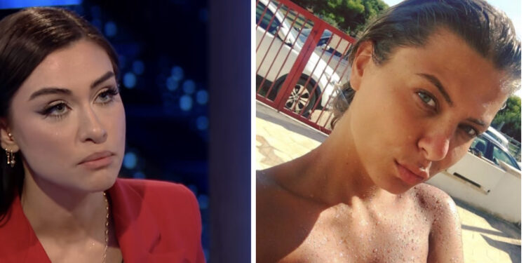 FOTOLAJM/ “Harroi që çuni babit i vinte 500€ në ballë”, Rike Roçi sulmon keq Dojna Memën: Mos bëj si moraliste
