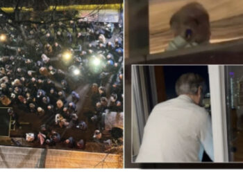 Berisha fjalim nga dritarja: Shqiptar, mos u trembni! Kur të ngrihemi s’do ketë vrimë për Ramën