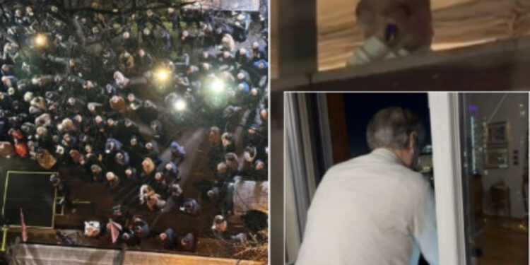 Berisha fjalim nga dritarja: Shqiptar, mos u trembni! Kur të ngrihemi s’do ketë vrimë për Ramën