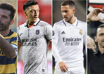 Nga Buffon te Ozil, Bale, Hazard dhe Ibrahimovic – formacioni me legjendat që lanë futbollin në 2023