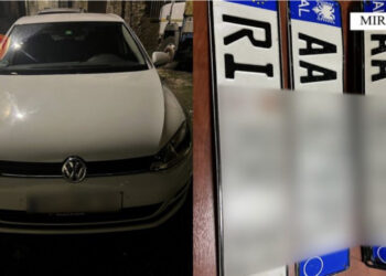 Arrestohet 25-vjeçari në Mirditë, iu gjetën targa makinash të vjedhura që do përdoreshin për ngjarje kriminale