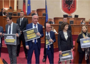 Nis seanca plenare! Deputetët e PD parrulla kundër Ramës: Vrasës i pluralizmit