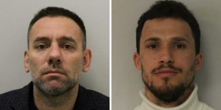 U kapën me disa kilogramë kokainë e 10 mijë paund, dënohen dy trafikantët shqiptarë të drogës në Britani