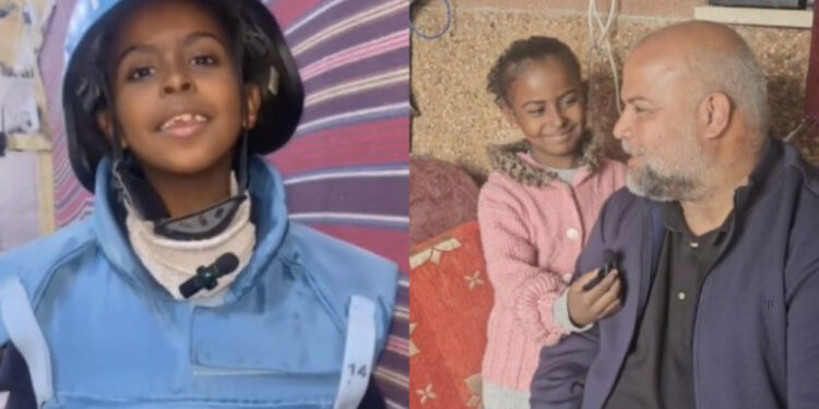 Gazetarja më e re në Gaza, 9 vjeçarja dokumenton për mediat ngjarjet e tmerrshme që po u ndodhin palestinezëve