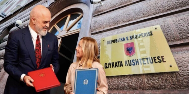 Marrëveshja me Italinë për emigrantët, Kushtetuesja shqyrton sot kërkesën e opozitës