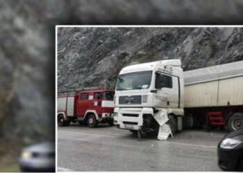 Aksident në Librazhd/ Kamioni përplaset me veturën, plagosen tre persona