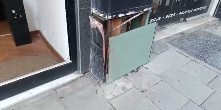 FOTO/ Çfarë la pas shpërthimi me eksploziv në Bllok, flet noterja