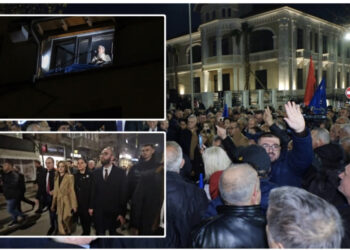 Përplasje me Gardën, kapsolla dhe tymuese drejt policisë, çfarë ndodhi dje para Parlamentit!