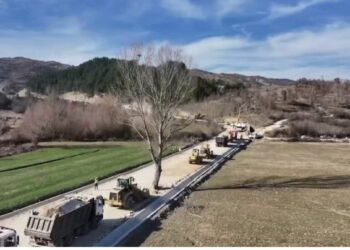 VIDEO/ Punimet për rrugën e re Berat-Ballaban, Rama: Lidh bashkitë e 2 qarqeve! Investim infrastrukturor me potencial ekonomik dhe turistik