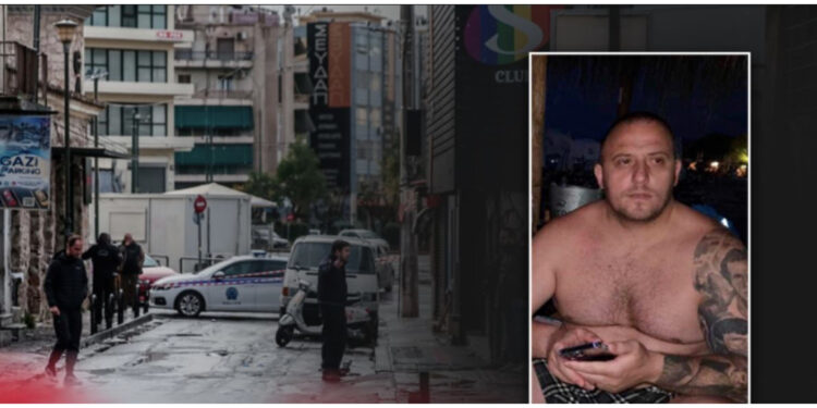 FOTO/ Policia greke i kërkon vëllanë në çdo cep, ”rrugës’ kapet edhe Gjoni Idrizi. U arrestua duke pirë kafe