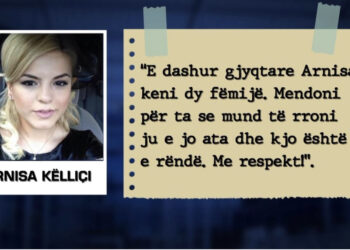 KLGJ pezullon gjyqtaren Arnisa Këlliçi! Denoncoi se u kërcënua me jetën e fëmijëve, letrën e shkroi vetë