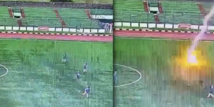 VIDEO/ E trishtë në Indonezi, lojtari goditet për vdekje nga rrufeja