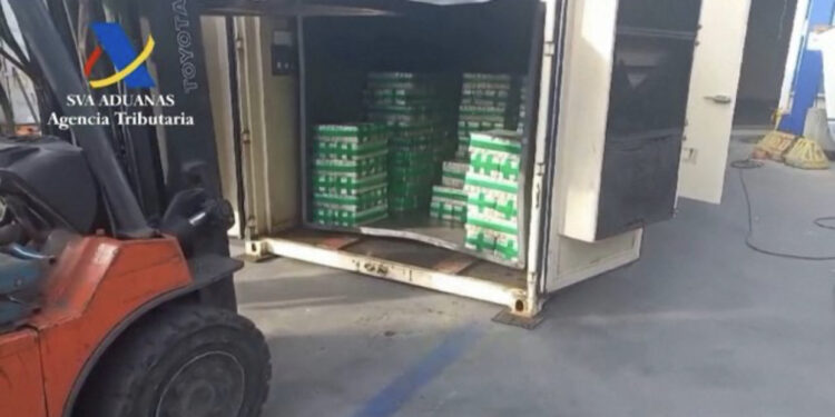 U përpoqën me patjetër që ta fshihnin, kapen 8 tonë kokainë në “gjeneratorin fals” në Spanjë