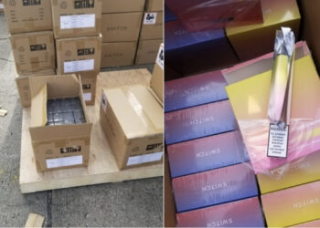 “Plas” kontrabanda në Durrës, bllokohen 34.400 cigare elektronike, vinin nga Italia