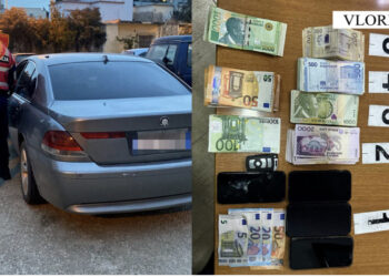 EMRAT/ Sekuestrohen euro dhe lekë të falsifikuara, arrestohen dy persona në Vlorë