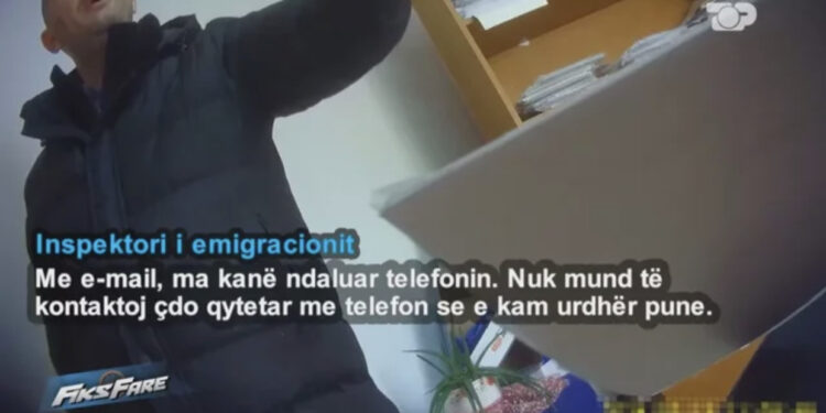 “Dil jashtë, kam punë”/ Inspektori në Kukës sorollat shqiptarin nga Kosova që kërkon shtetësi