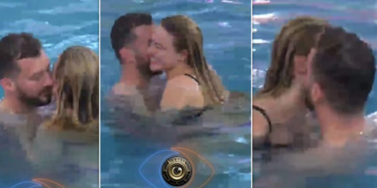 Një tjetër çift i ri në Big Brother VIP Albania 3? Puthje e përqafime mes Romeos dhe Heidit në pishinë