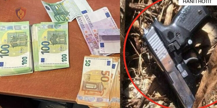 EMRI/ Si në filma, i moshuari ndalohet në Hanin e Hotit dhe hedh armën nga makina, i sekuestrohen mbi 17 mijë euro