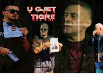VIDEO/ Prej muajsh kërkohet nga SPAK, Ahmetaj “Tigri” shfaqet duke ulëritur 