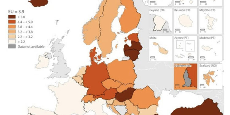 Në ditën e Shën Valentinit, Eurostat ripublikon të dhënat/ Martesat bien ndjeshëm në Europë, ndërsa në Shqipëri janë ende ndër më të lartat