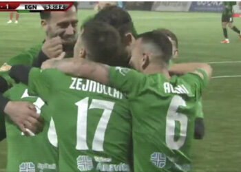 VIDEO/ Supergol nga distanca/ Egnatia kalon në avantazh ndaj Partizanit