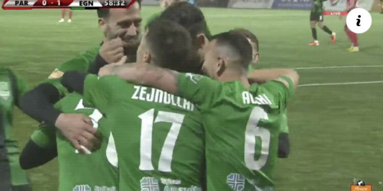 VIDEO/ Supergol nga distanca/ Egnatia kalon në avantazh ndaj Partizanit