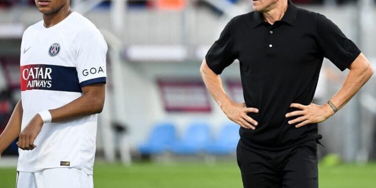 Luis Enrique justifikon zëvendësimin e Kylyan Mbappe mbrëmë kundër Rennes : “Duhet të mësohemi të luajmë pa të”
