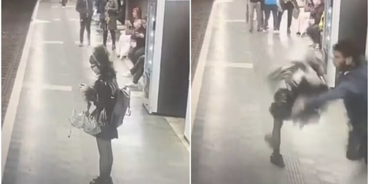 PAMJE TË RËNDA! I riu sulmon gratë teksa presin trenin, njëra prej tyre përfundon në tokë. Udhëtari humb dëgjimin për shkak të grushtit në vesh
