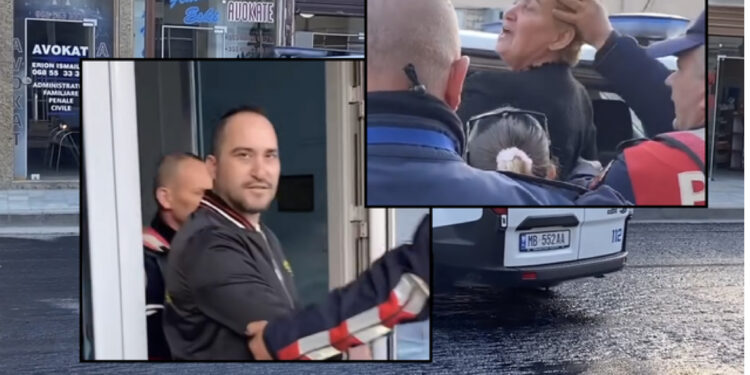 VIDEO / Tasha e “TikTokut” reagon gjatë shoqërimit në burg: Kam rritur nipin, jam gjyshe heroinë!