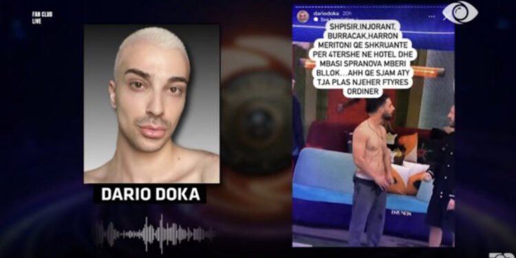 “Më kërkoi orgji”, Dario Doka nxjerr detaje të reja për Meritonin: Kur nuk pranova, më…