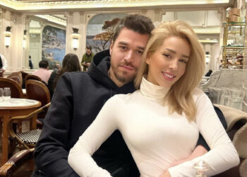 Me një foto prej 17 vitesh më parë, Miriam Cani uron Alban Skënderajn për Shën Valentin