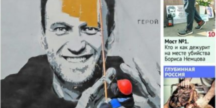 Nderoi figurën e Alexei Navalnyt, tërhiqet nga tezgat e Moskës revista ruse