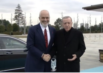 Kryeministri Rama pritet me ceremoni nga Erdogan/ Presidenca turke zbardh agjendën e vizitës në Ankara