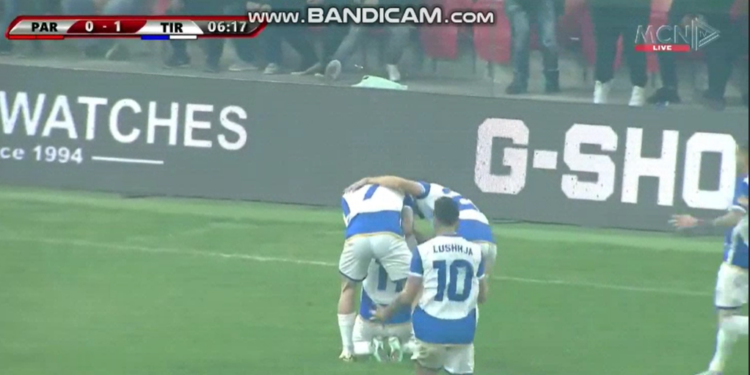 VIDEO/ Tirana gjen golin e parë në derbi