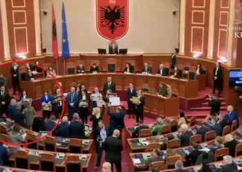 I hoqën kartën e mikrofonit deputetit demokrat, Etika përjashton me 10 ditë Albana Vokshin dhe Elda Hotin