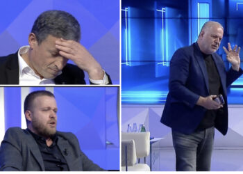 VIDEO/ “Na iku…”, tre të ftuar kërcënojnë të largohen nga studio e Fevziut, Batoni e bën fakt