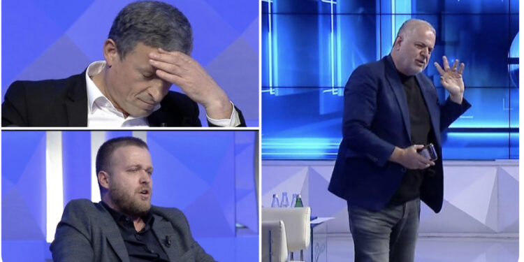 VIDEO/ “Na iku…”, tre të ftuar kërcënojnë të largohen nga studio e Fevziut, Batoni e bën fakt