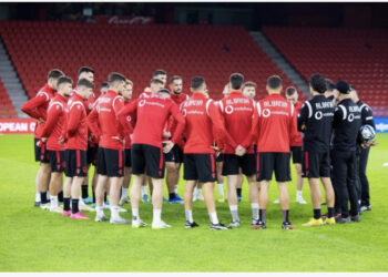 Dy ndeshje jashtë, programi mediatiko-stërvitor i Kombëtares për miqësoret e marsit