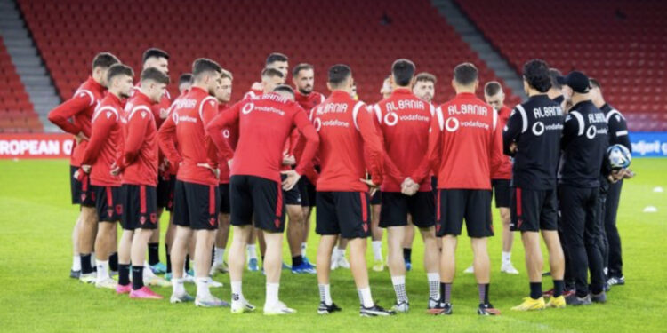 Dy ndeshje jashtë, programi mediatiko-stërvitor i Kombëtares për miqësoret e marsit