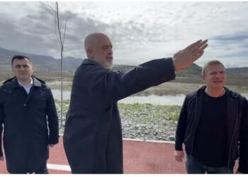 Me Gjiknurin në krah, Rama: Në 2027 ‘Formula 1’ vjen në Elbasan